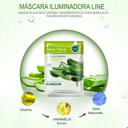 Kit Aloe Vera Cuidados Com a Pele - Rejuvenescimento facial