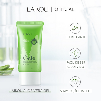 Gel de Aloe Vera Para  Rosto Com Ácido Hialurônico